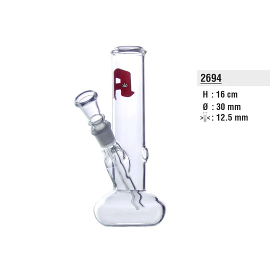 Glazen Bong 16cm
