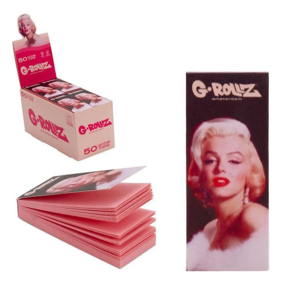 G-ROLLZ „Fabulous Face“ PINK Tips filtrujące 50x