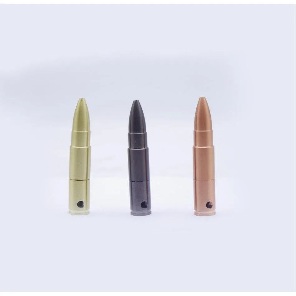 Fajka do palenia Bullet metalowa 8,5 cm