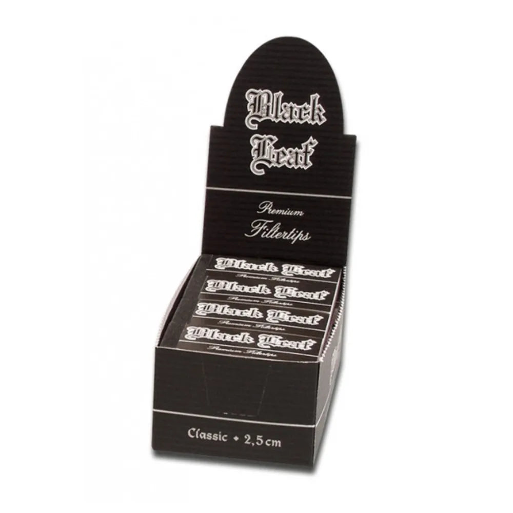 Black Leaf Filtertips breit – Classic-Filtertips