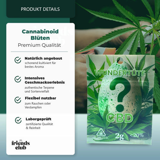 CBD Kwiat Wundertüte 1g