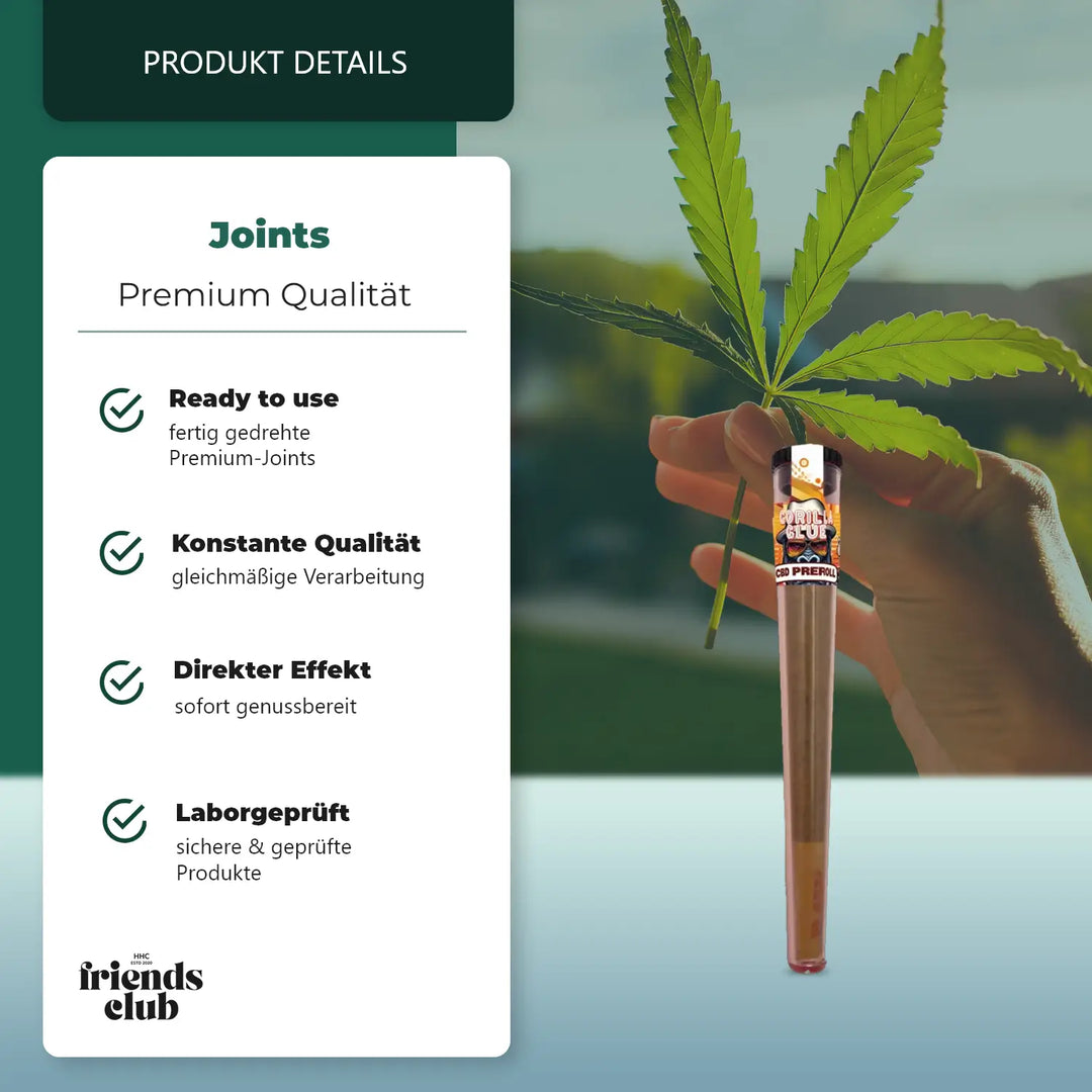 Prerolled CBD 20% – Gorilla Glue-Smagro GmbH