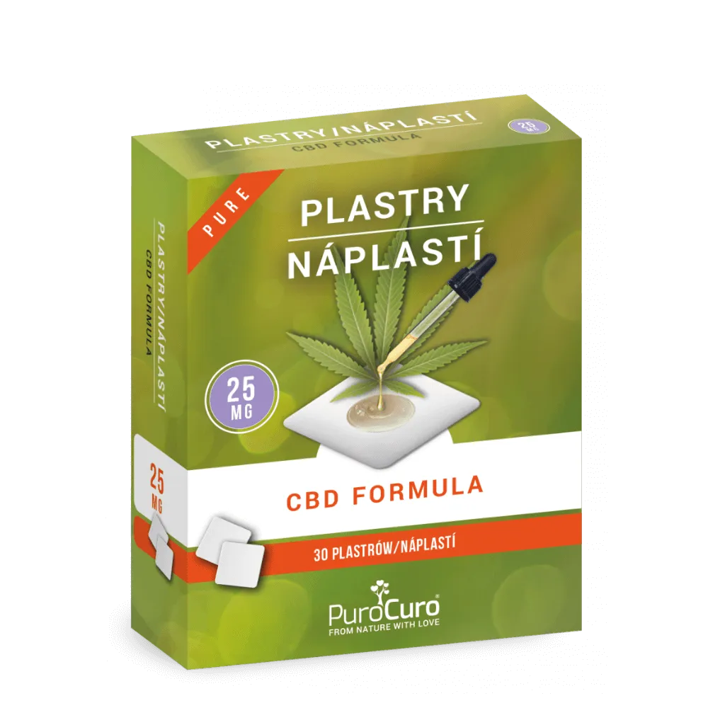 CBD Pleisters - PuroCuro Hennep 30 Stuks 1500mg