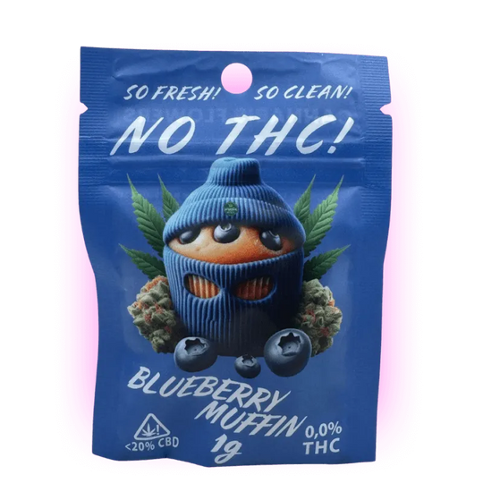 CBD Virág Blueberry Muffin Nincs THC