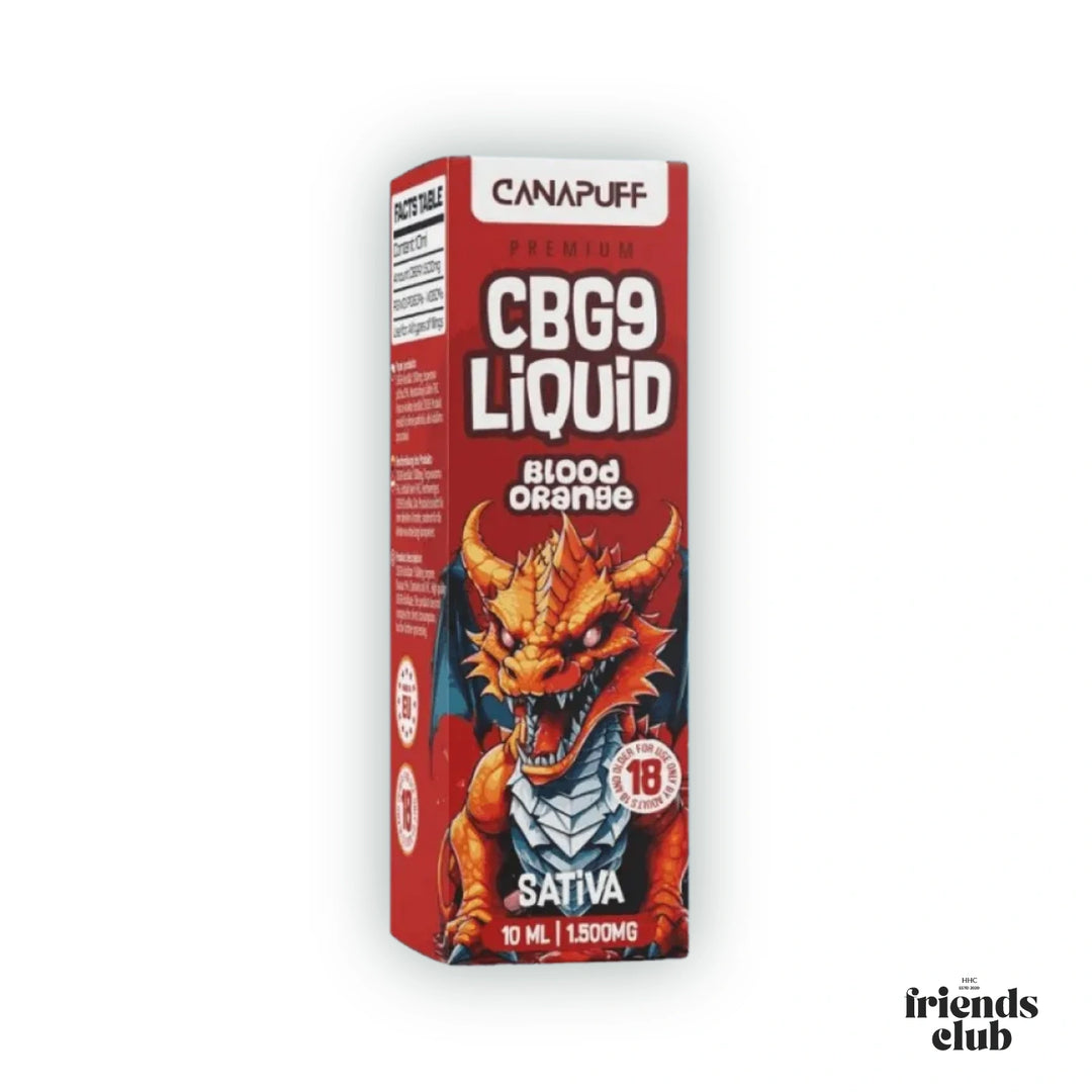 CBG9 Liquid 1.500mg - Orange Blood 10ml-Smagro GmbH