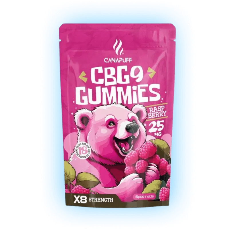 CBG9 Gummibärchen Raspberry 5Stück