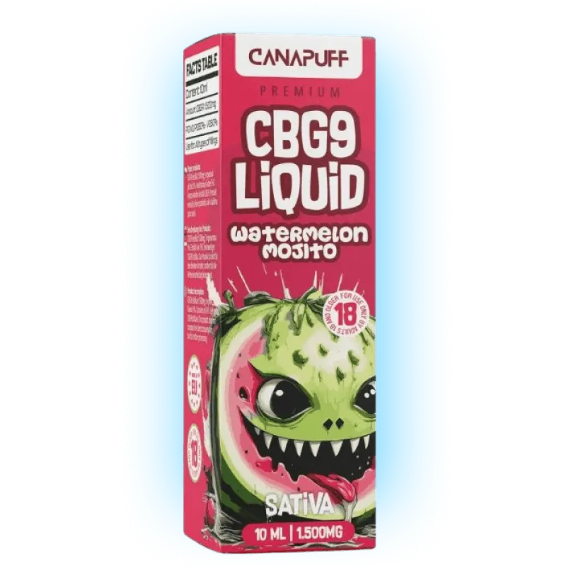 CBG9 Liquid 1.500mg - Watermelon Mojito 10ml