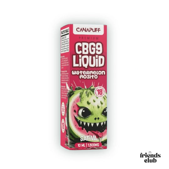 CBG9 Liquid 1,500mg - Watermelon Mojito 10ml-Smagro GmbH