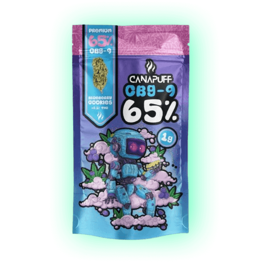 CBG9 Blüte Blueberry Cookie 65%