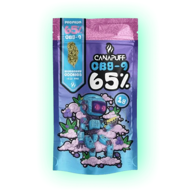 CBG9 Blüte Blueberry Cookie 65%
