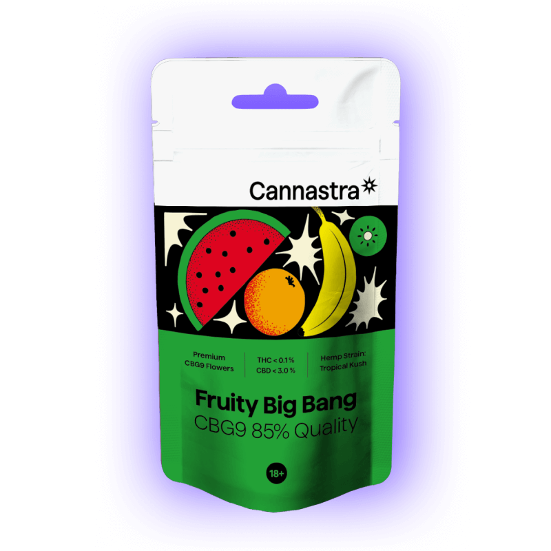 CBG9 Blüten 85% - Fruity Big Bang