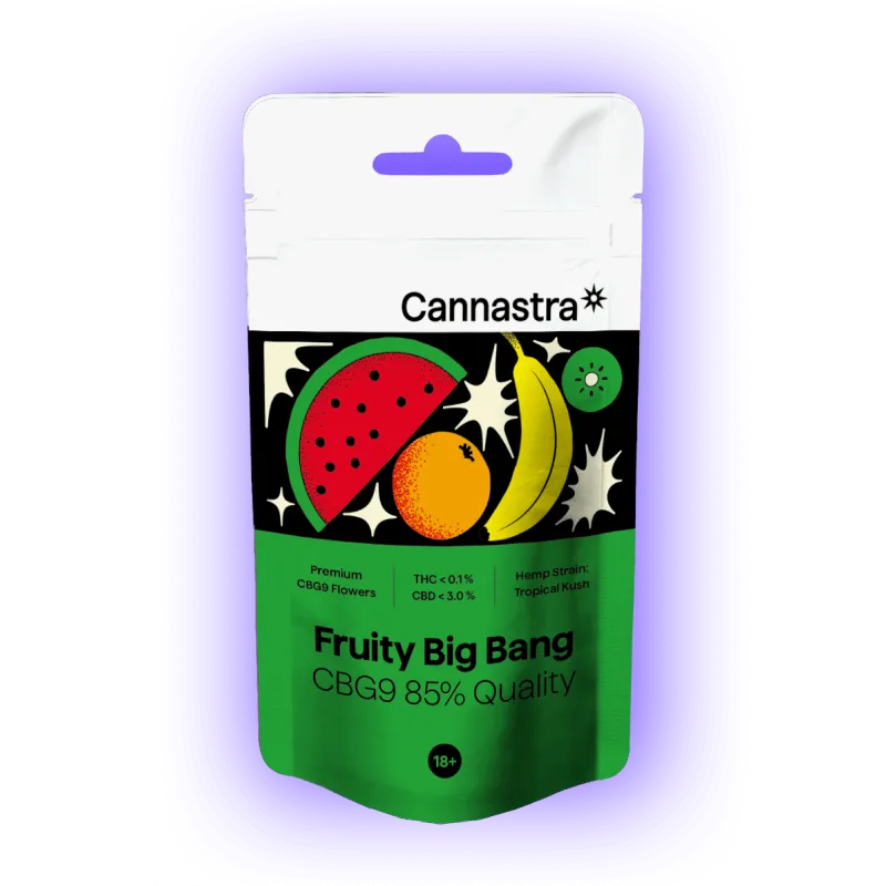 CBG9 Blüten 85% - Fruity Big Bang
