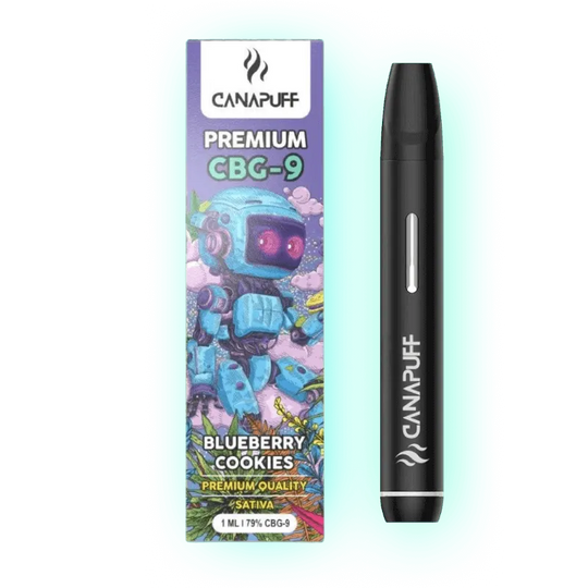 CBG9 Vape Blueberry Cookie 79% 1ml