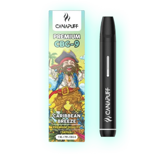 CBG9 Vape Caribbean Breeze 79% 1ml