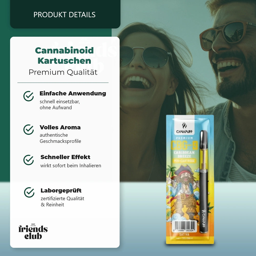 CBG9 79% Pen+Kartridż - Caribbean Breeze-Smagro GmbH