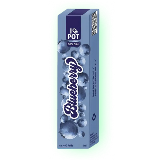 CBH Vape Blueberry 90% I♥Pot