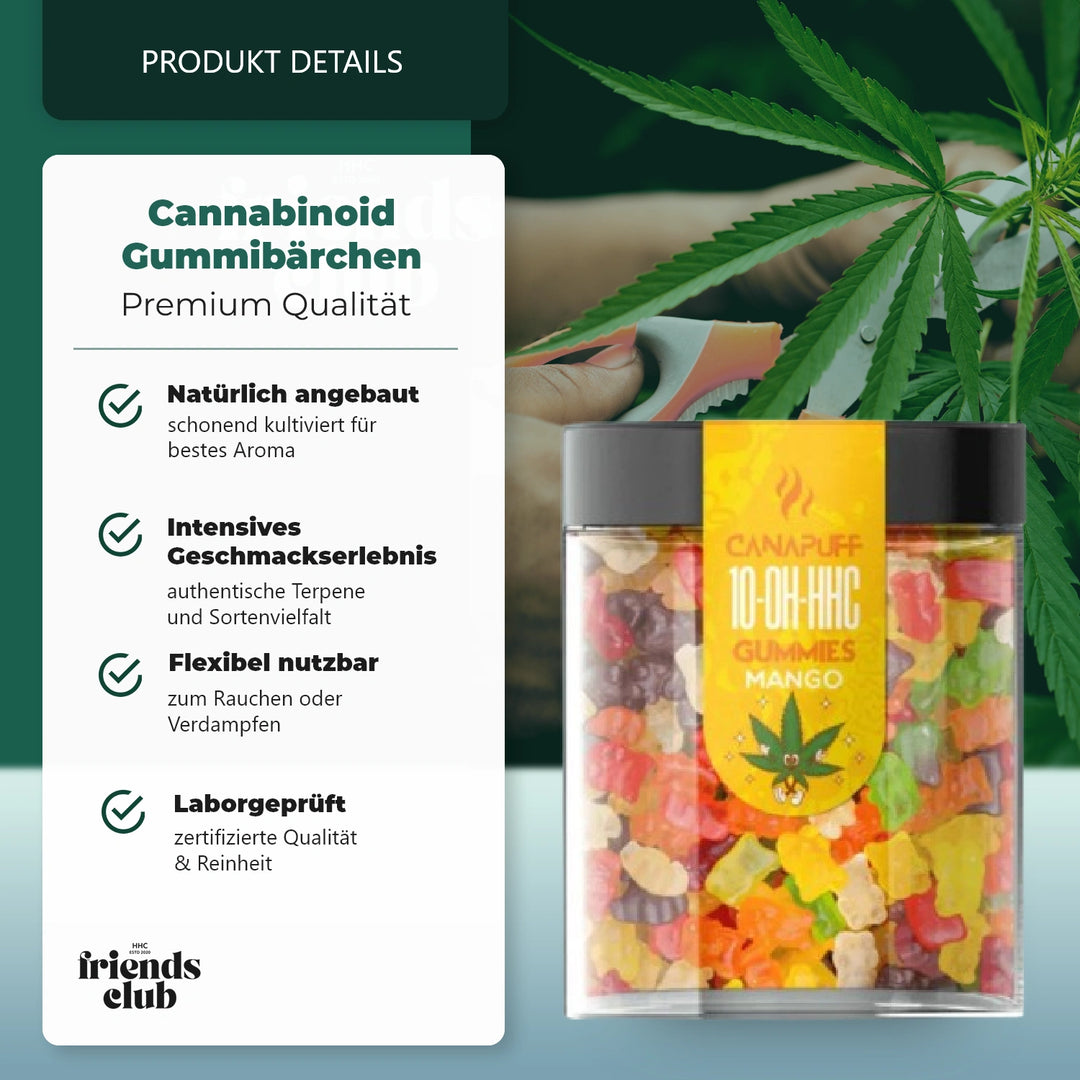 10-OH Żelki Mango 10 sztuk