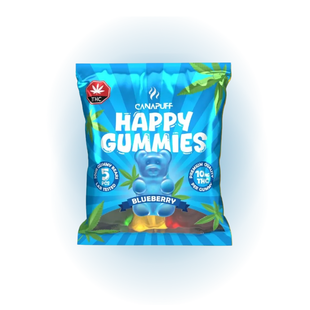 THC Gummies - Blaubeere