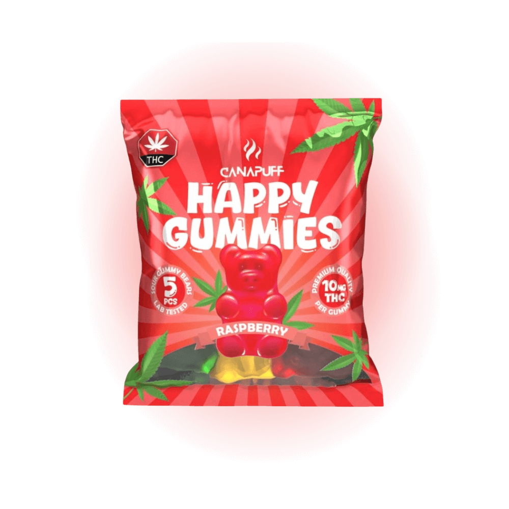THC Gummies - Raspberry