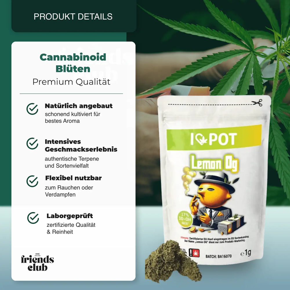 10-OH-Mix Virágok Lemon OG - hhcfriends