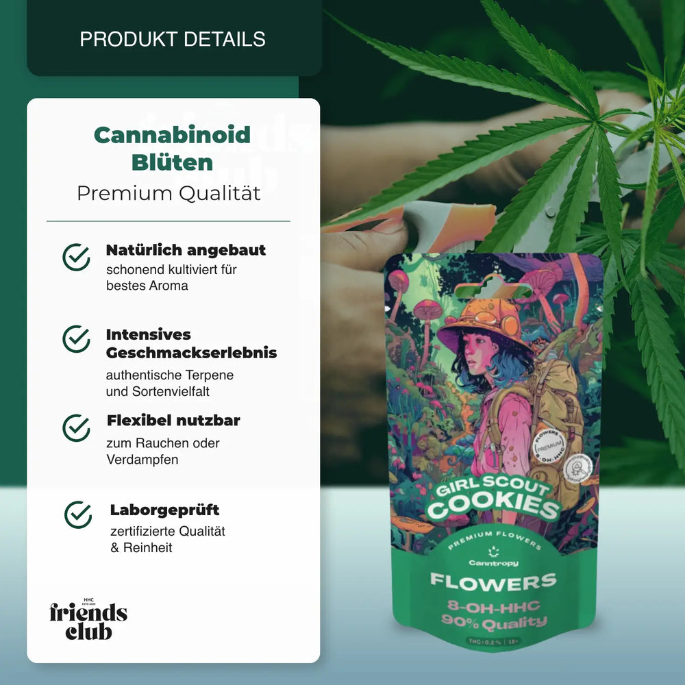 8-OH-H Bloemen Girl Scout Cookies 90% - hhcfriends