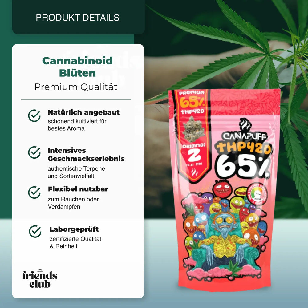 THP420 Flowers Original Z 65% Canapuff - hhcfriends