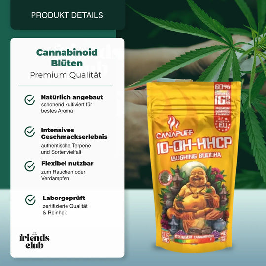 10-OH-P Fleur Laughing Buddha 60% - hhcfriends