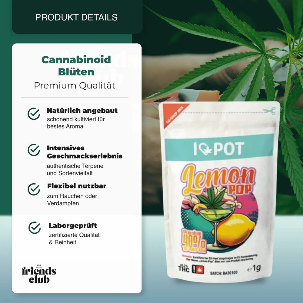 10-OH-Mix Virágok Lemon Pop - hhcfriends