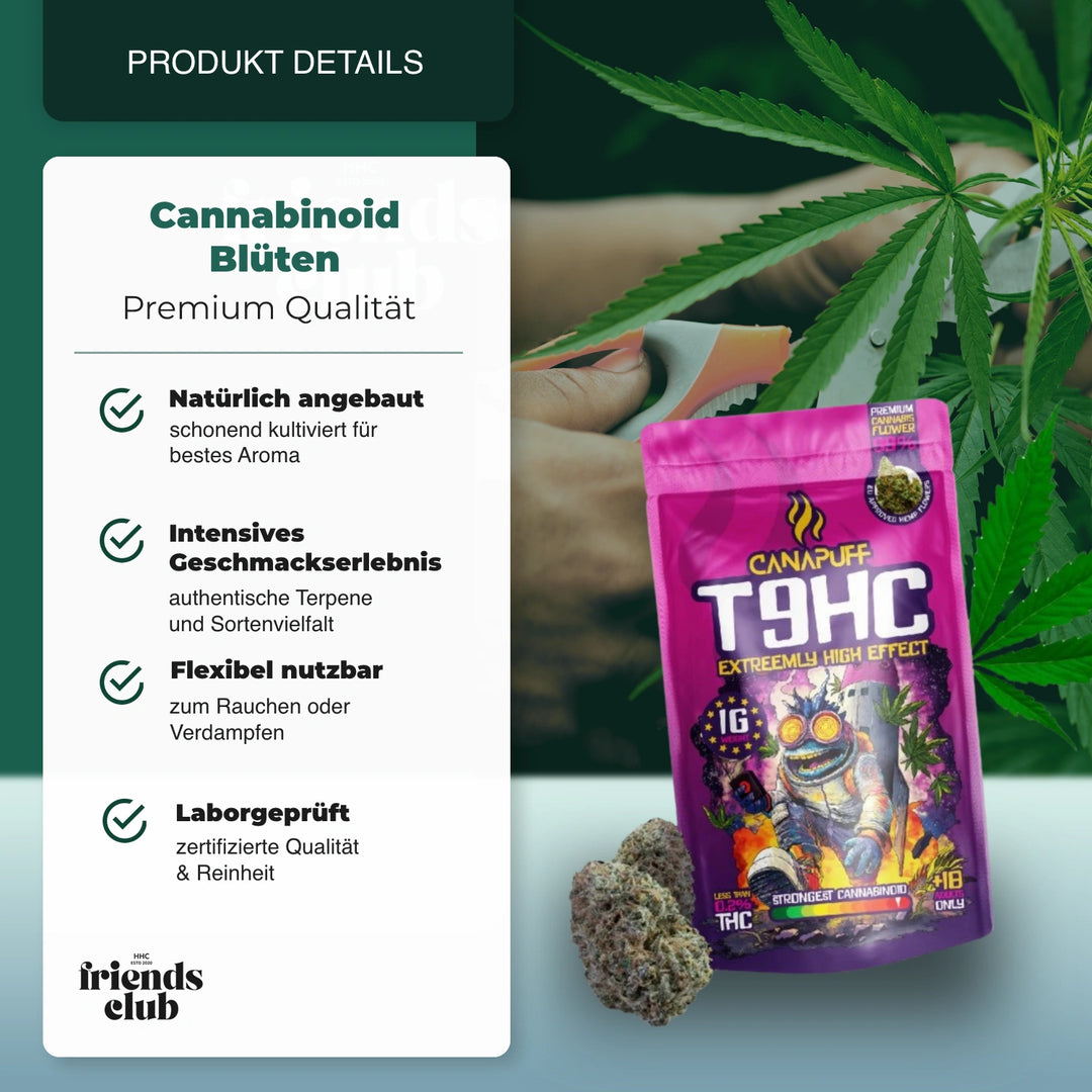 T9HC Fleurs Extrêmement 99% - hhcfriends