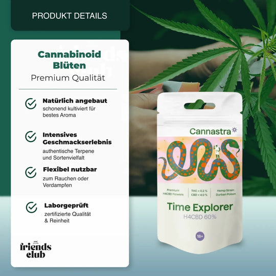 H4CBD Bloemen Time Explorer 60% - hhcfriends