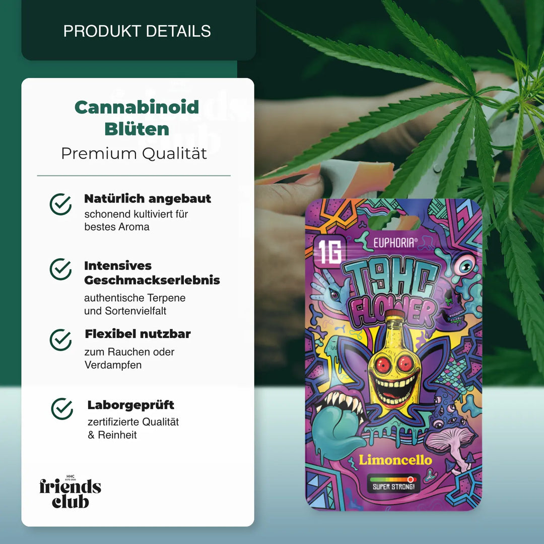 T9HC Fleurs Limoncello (1 g) - hhcfriends