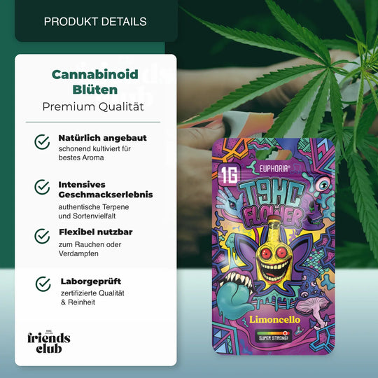 T9HC Fleurs Limoncello (1 g) - hhcfriends