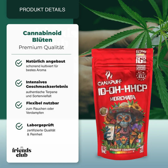 10-OH-P Fleur Horchata 60% - hhcfriends
