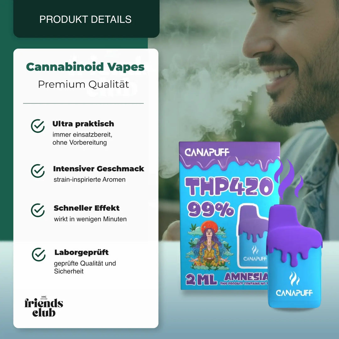 T9HC Vape Extrêmement 95% 1ml - hhcfriends