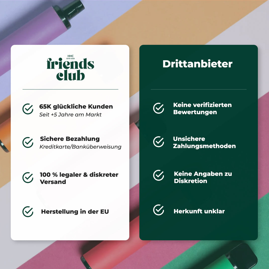 HHZ Vape Pen 95% - Blauwe bes