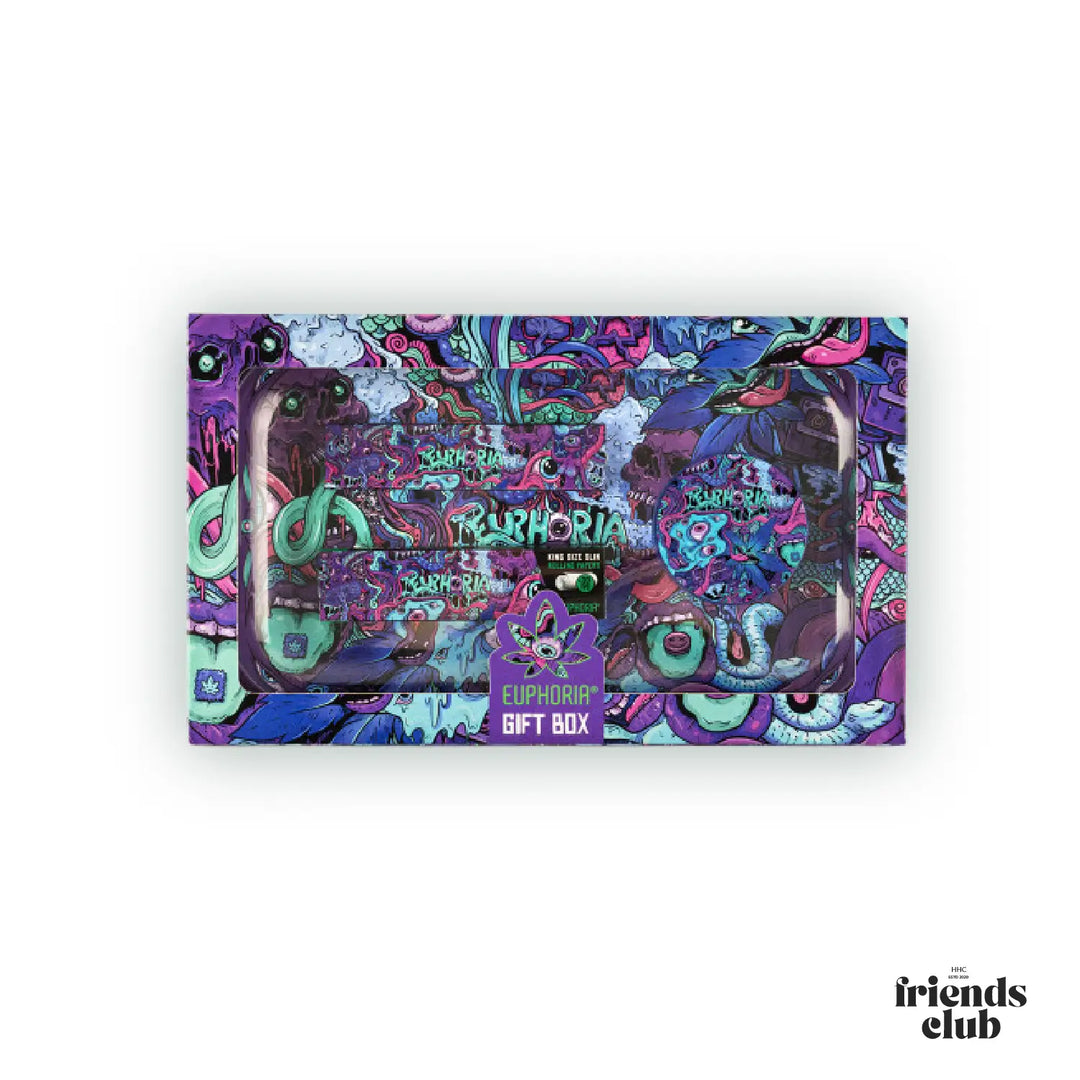 EUPHORIA Gift Box - Psychedelic (5 pcs Set) Total Rolling Kit
