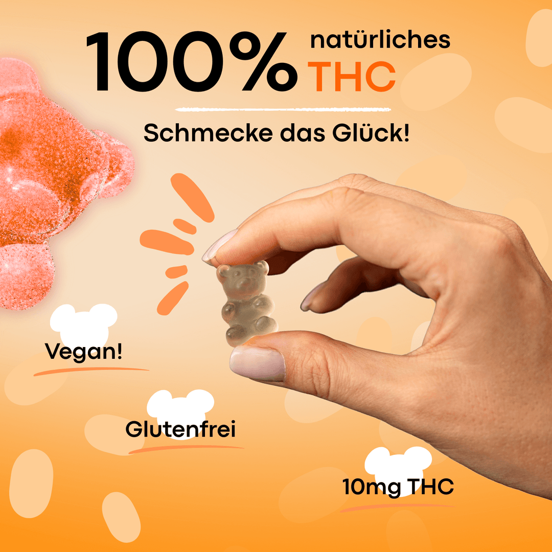 THC Gummibeertjes - Oranje
