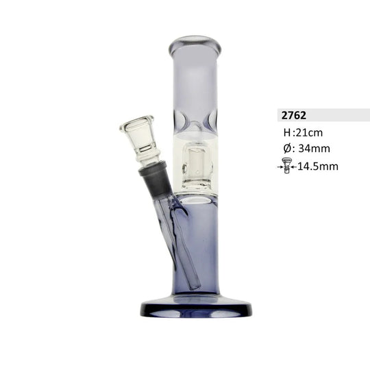 Bong de vidrio con percolador y cámara de hielo – 21 cm-Smagro GmbH