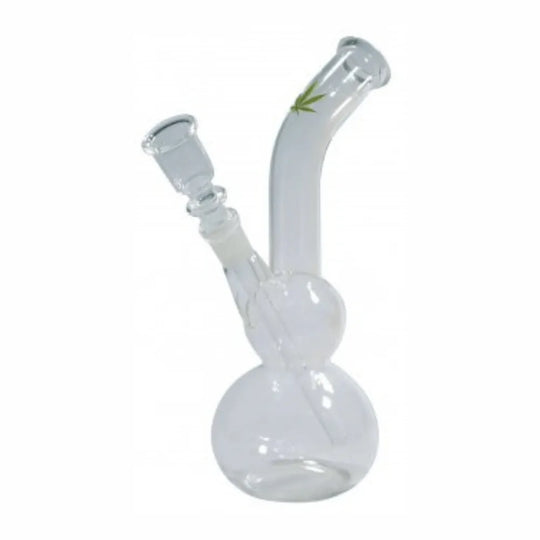 Szklane bongo Leaf 21cm