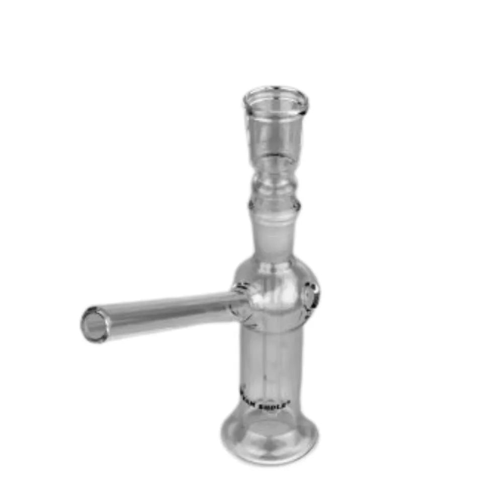 Glasbong mit langem Mundstück – 15 cm