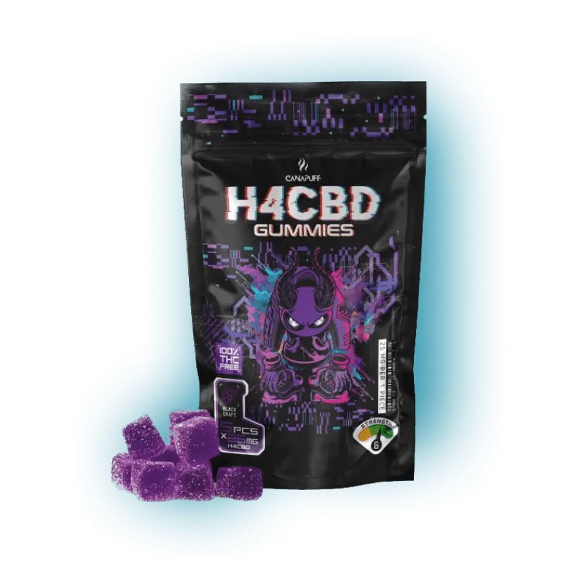 H4CBD Gummibärchen - Black Grape
