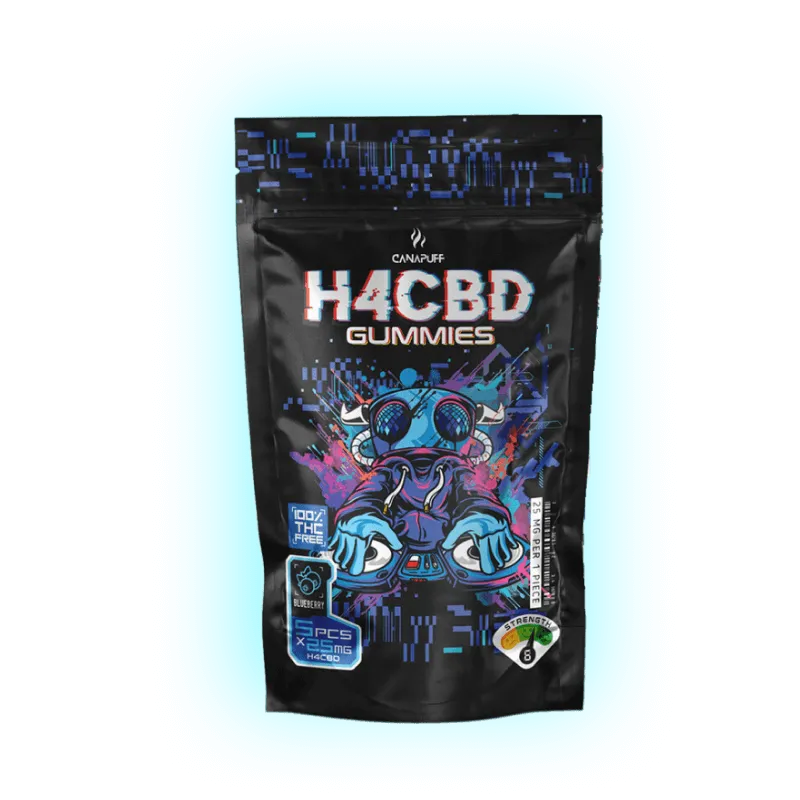 H4CBD Gummibärchen - Heidelbeere