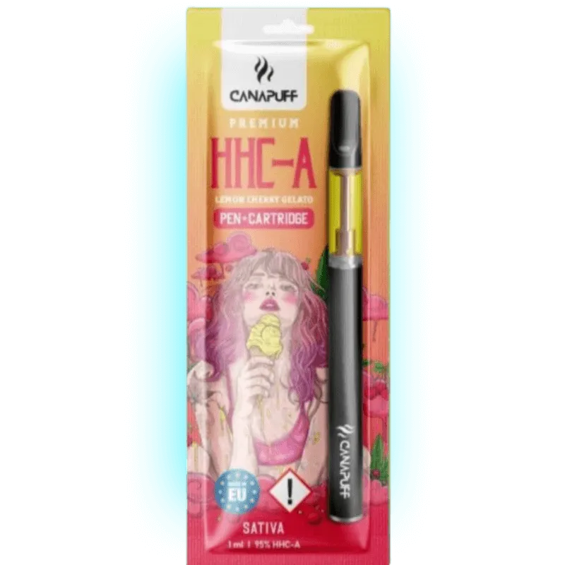 HHC-A Pen+Cartuș Lemon Cherry Gelato 95% 1ml