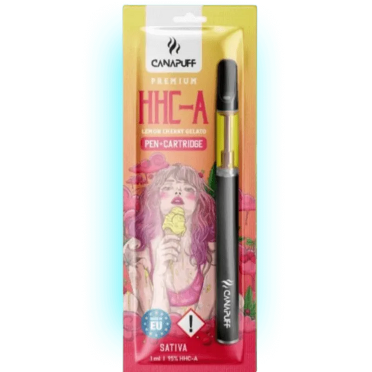 HHC-A Pen+Cartuș Lemon Cherry Gelato 95% 1ml
