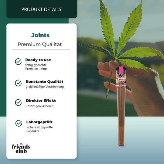 Prerolled HHZ 40% – Pineapple Express-Smagro GmbH