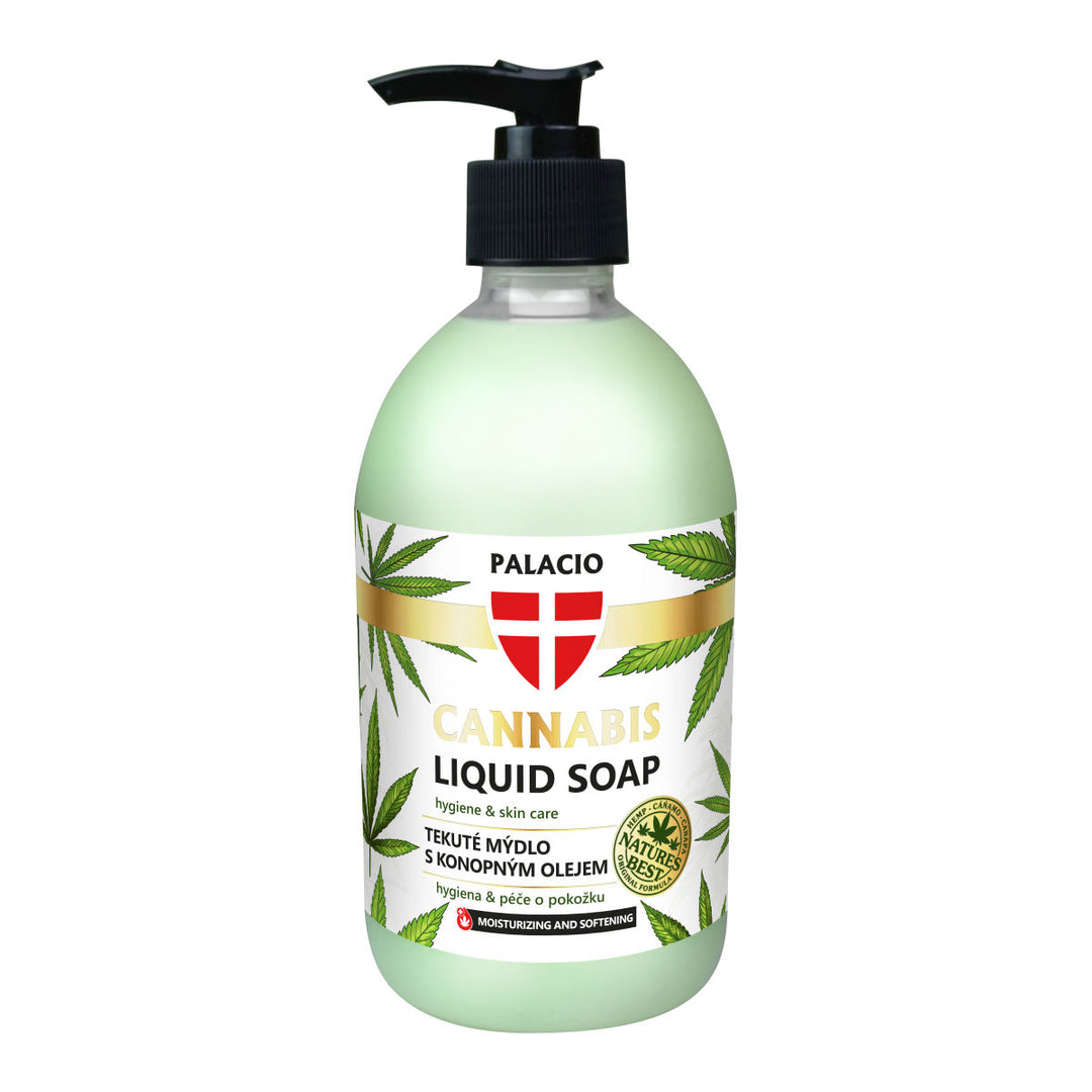 Kannabisz Rosmarinus Tusfürdő, 500 ml Palacio