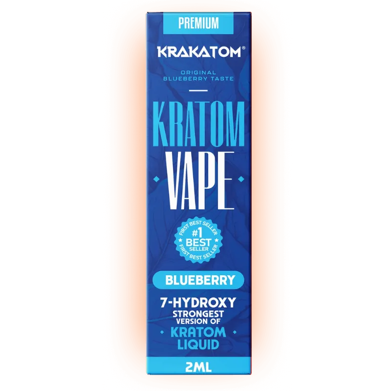 7-Hydroxy Kratom Vape - Blueberry 2ml