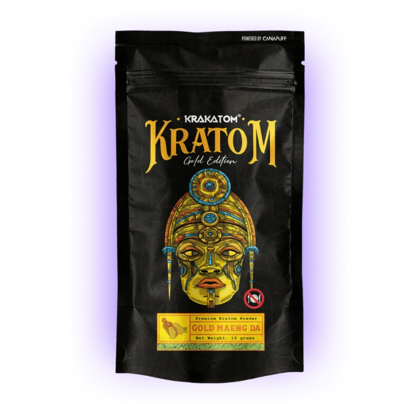 Proszek Kratom Gold Maeng Da - Edycja Gold