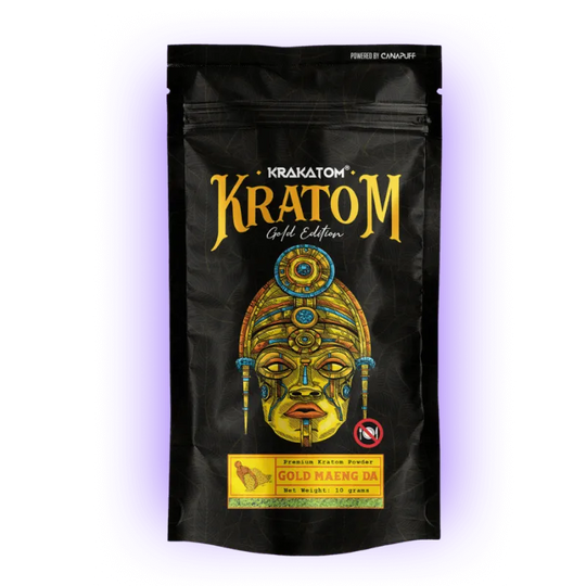 Kratom Powder Gold Maeng Da - Gold Edition