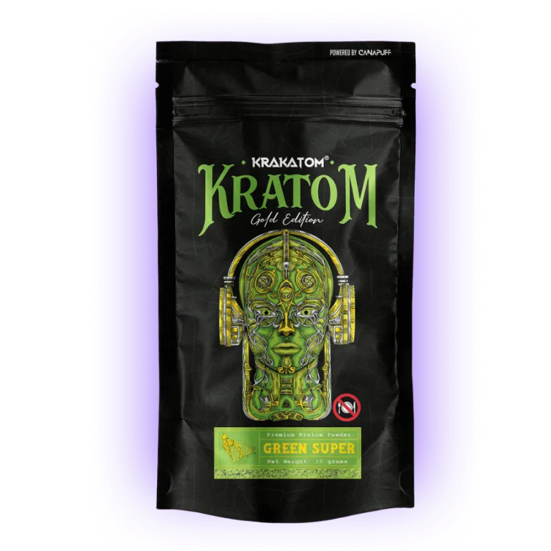 Proszek Kratom Zielony Super - Edycja Złota